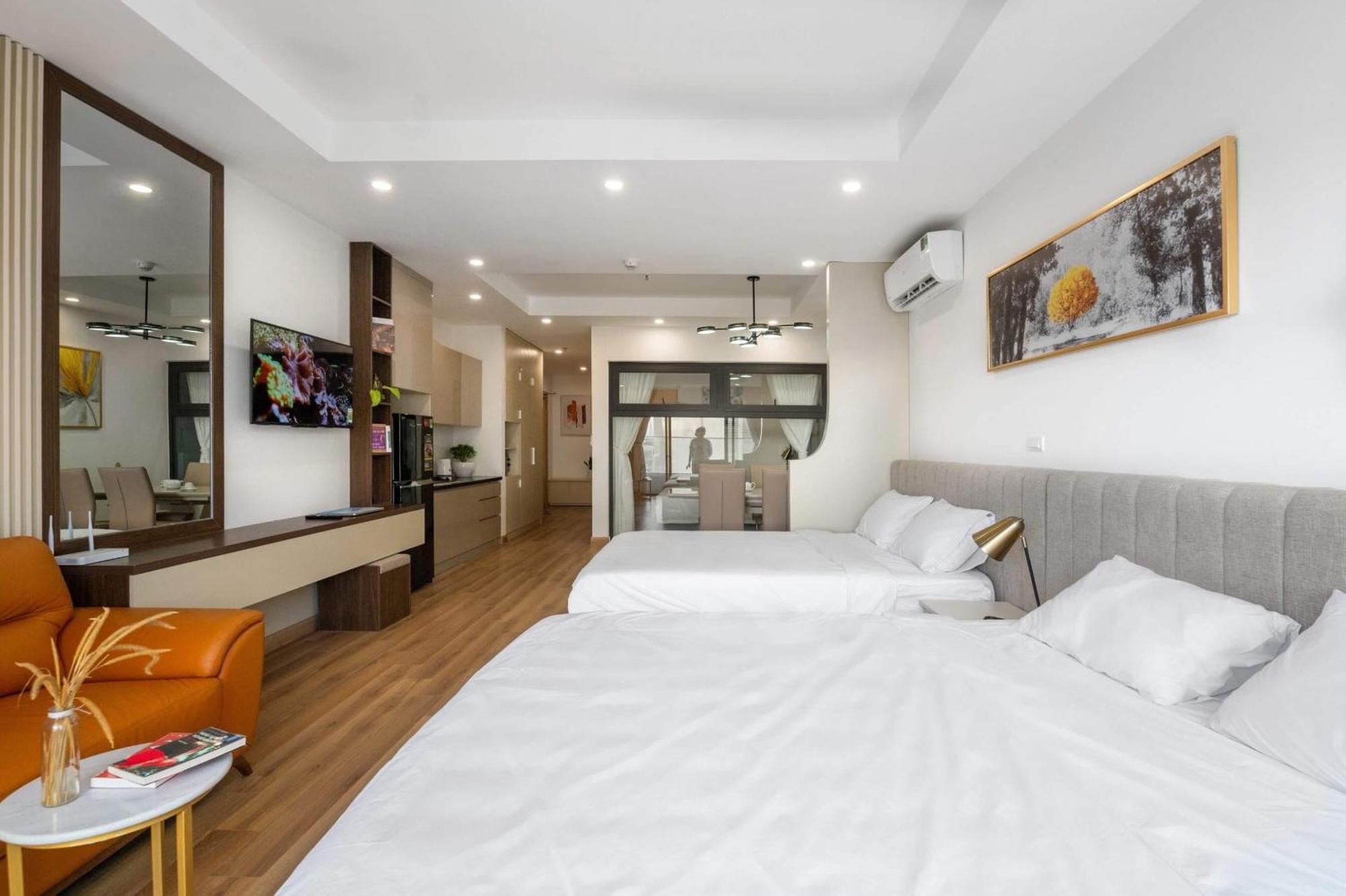 Can Ho Tms View Bien Quy Nhonアパートホテル 部屋 写真